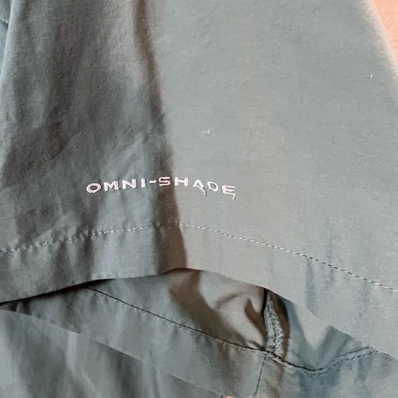 Men’s Columbia PFG Omni shade Casual Button Down Shirt Short Sleeve - Picture 3 of 7